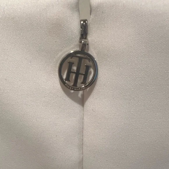 Tommy Hilfiger Black and White Asymmetrical Dress - Picture 4 of 5